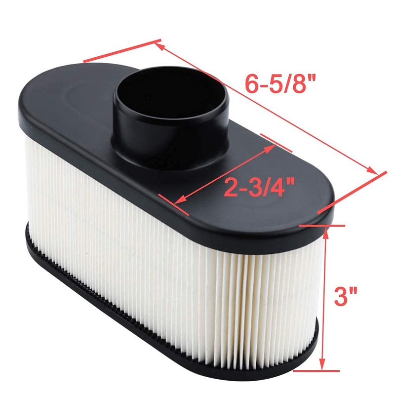 Hipa فلتر هواء HIPA FR691v لـ 11013-0752 كاواساكي FR691V FR651V FR730V محرك 4 دورات 11013-0726 11013-7049 11013-7047 مع فلتر مسبق 11013-7046 - Image 2